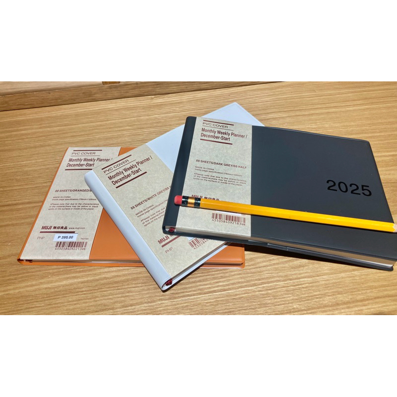 Muji Planner 2025 / Half size / 176mm x 125mm | Shopee Philippines