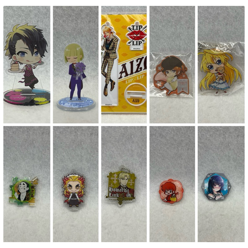 Link #2 Official Merch Anime Acylic Stand Anime Acrylic Keychain ...
