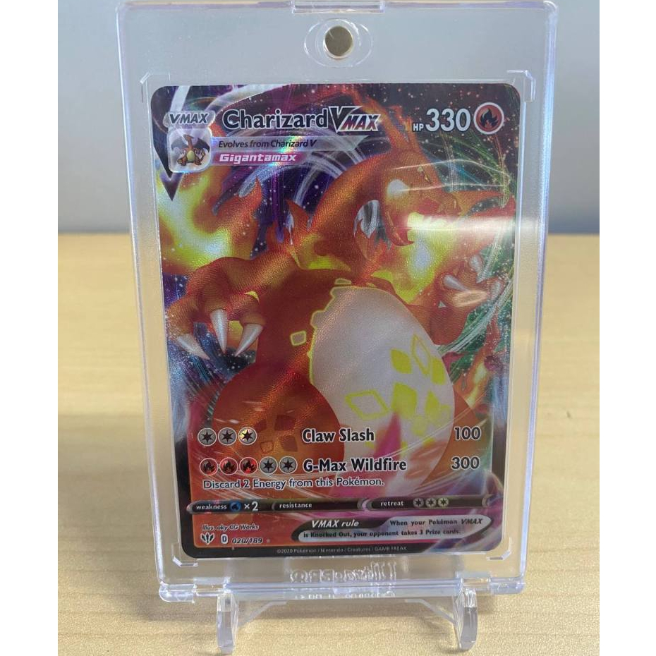Crimp Error Charizard VMAX - 020/189 - Ultra Rare - SWSH: Darkness ...