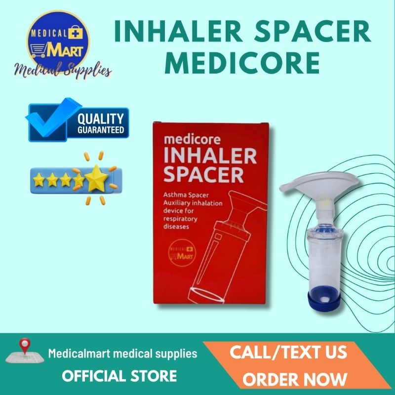 Medicore Asthma Inhaler Spacer 2in1 | Shopee Philippines