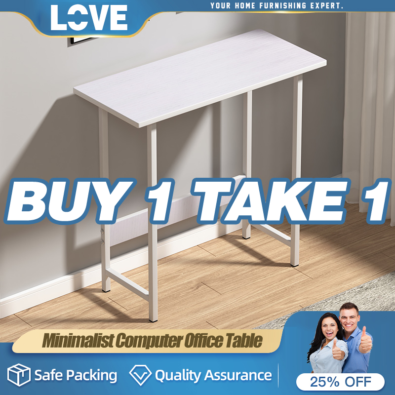 Furniture High Quality Modern Minimalist Computer Desk Solid Wood Study