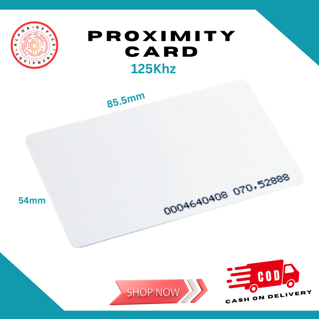 Intelligent Smart Card, Proximity Card 125khz with Serial Number, RFID ...