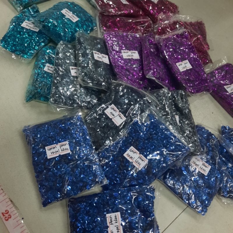 4mm Cup Sequins Plain (Per Pack) | Shopee Philippines