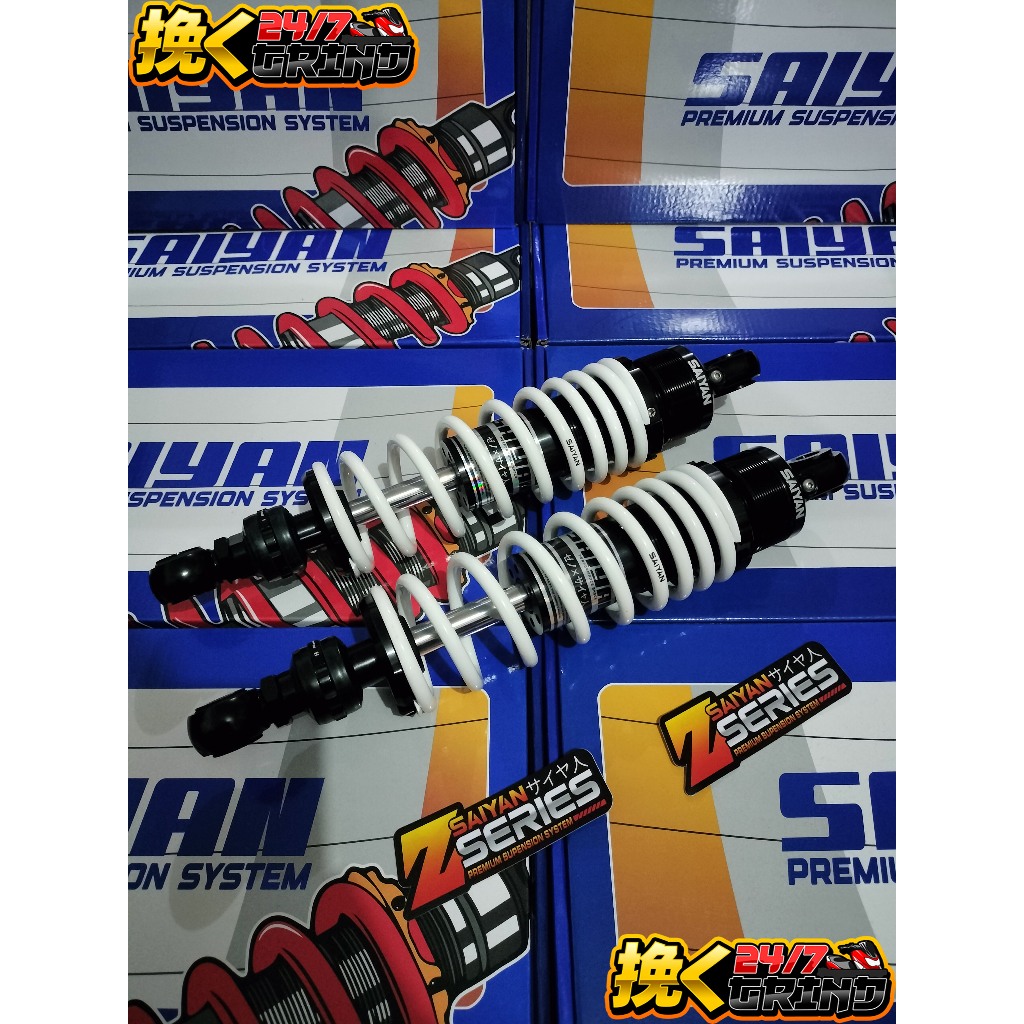 SAIYAN SHOCK Z-Series Premium Fully Adjustable For Wave / XRM / Tmx ...