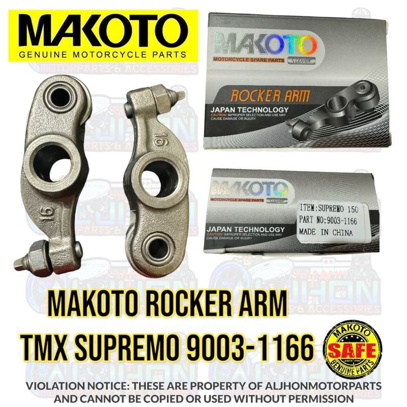 MAKOTO TMX SUPREMO 150 ROCKER ARM 9003-1166 (fit for XR125/XR150 ...