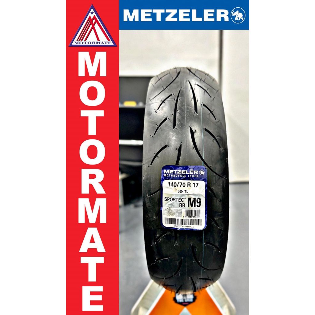 METZELER SPORTEC M9 RR 110/70 R17 - 140/70 R17 & 120/70 ZR17 - 190