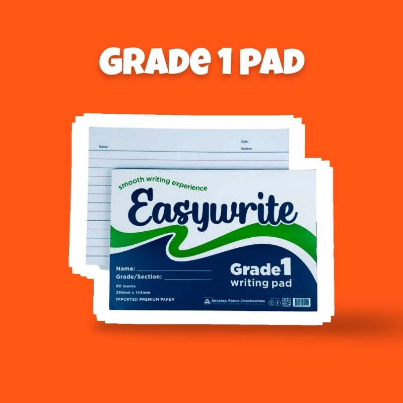 Grade-1 Advance Easywrite Paper 80 Leaves per Pad High School Supplies ...