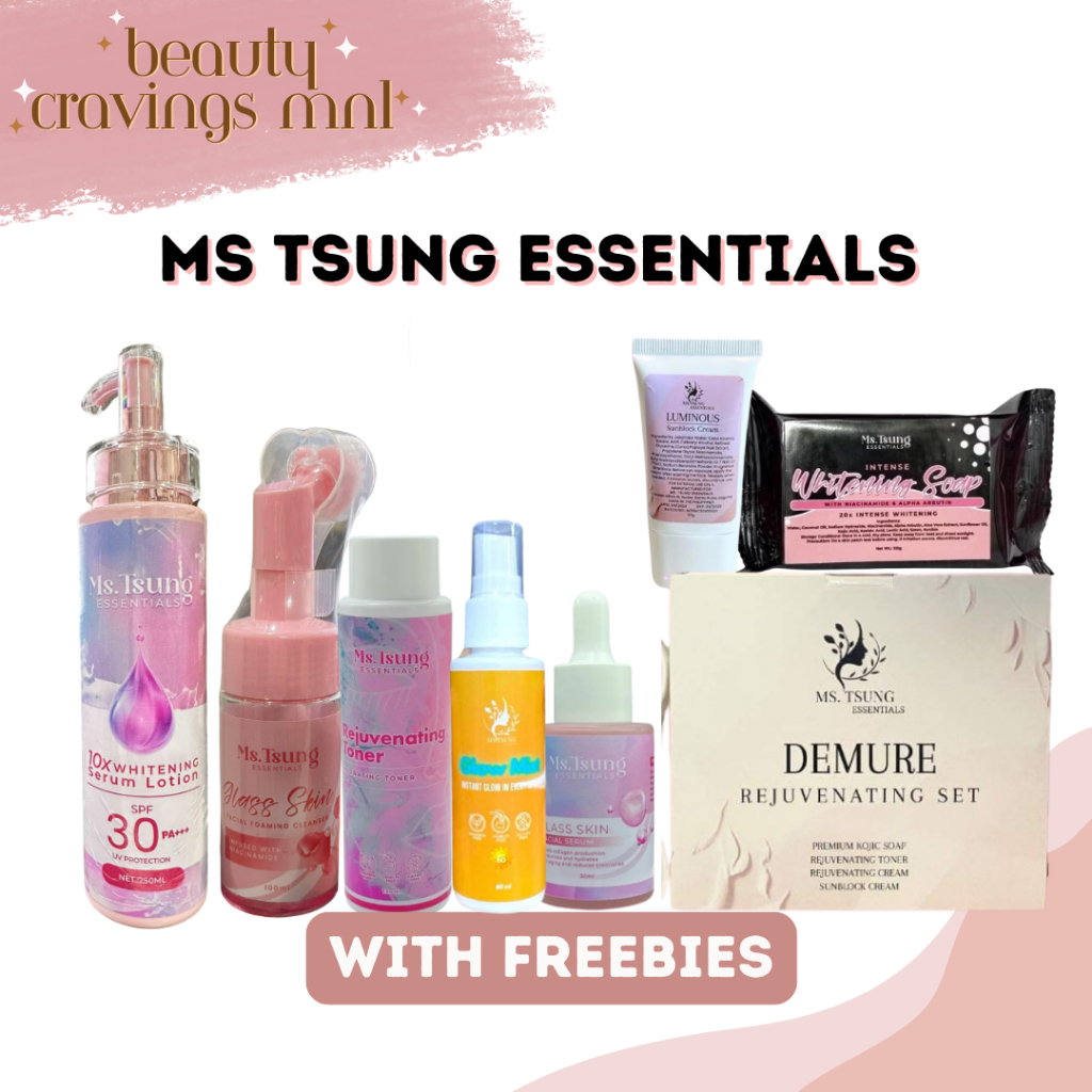 Ms Tsung Essentials Rejuvenating Set| Big Toner 120mL | Lotion 