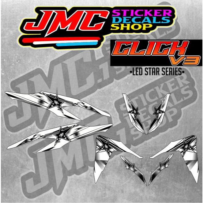 HONDA CLICK V2 STAR EDITION QUALITY PRINTED LAMINATED | Shopee Philippines