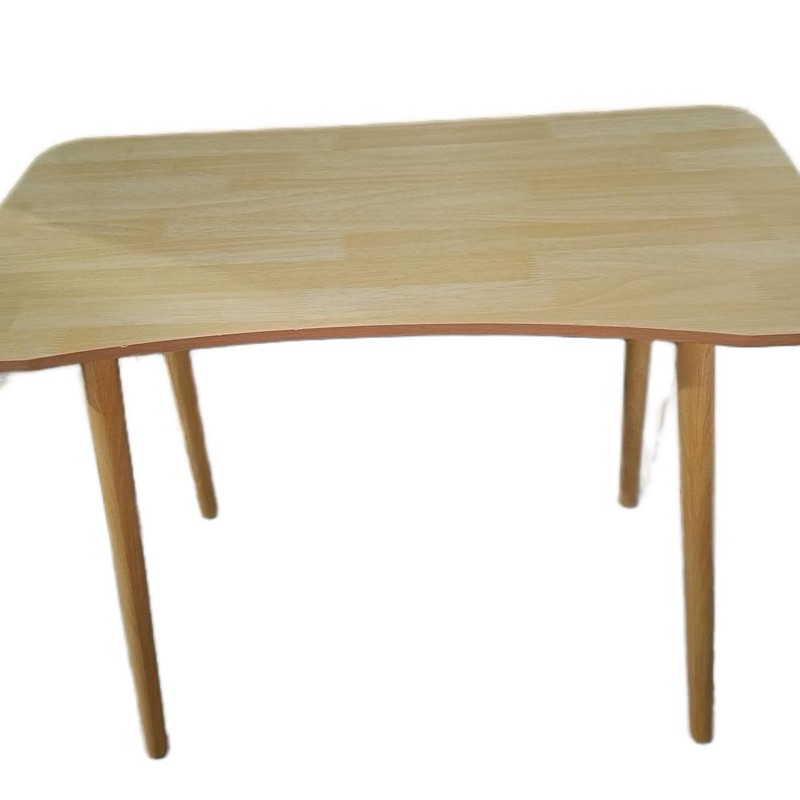 Minimalist Natural Pine Wood Laptop Desk Working Table (Random Color ...