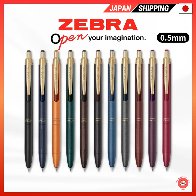 Zebra SARASA Grand Gel Ballpoint Pen 0.5mm 11colors Vintage high