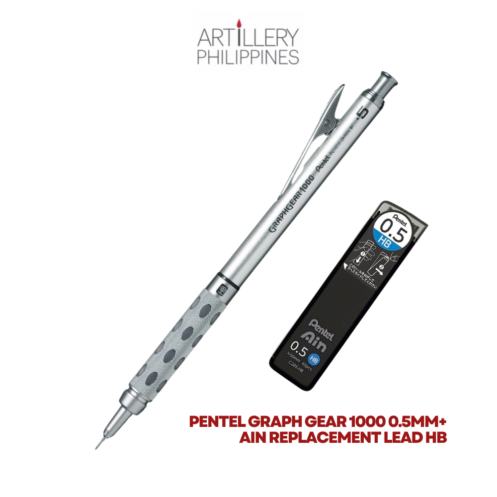 Pentel Graph Gear 1000 Mechanical Pencil [0.3mm 0.4mm 0.5mm 0.7mm] for ...