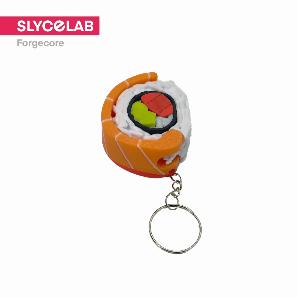 SLYCELAB Sushi Supplements Keychain 3D Printed 1 Random Multifunctional ...