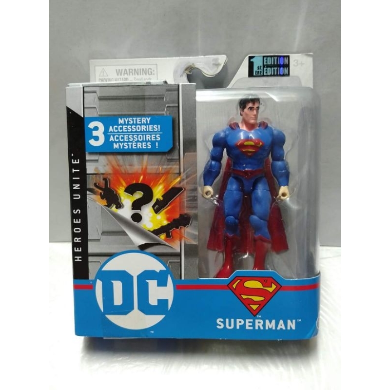Heroes Unite 1st Edition DC Superman Action Figure | Shopee Philippines