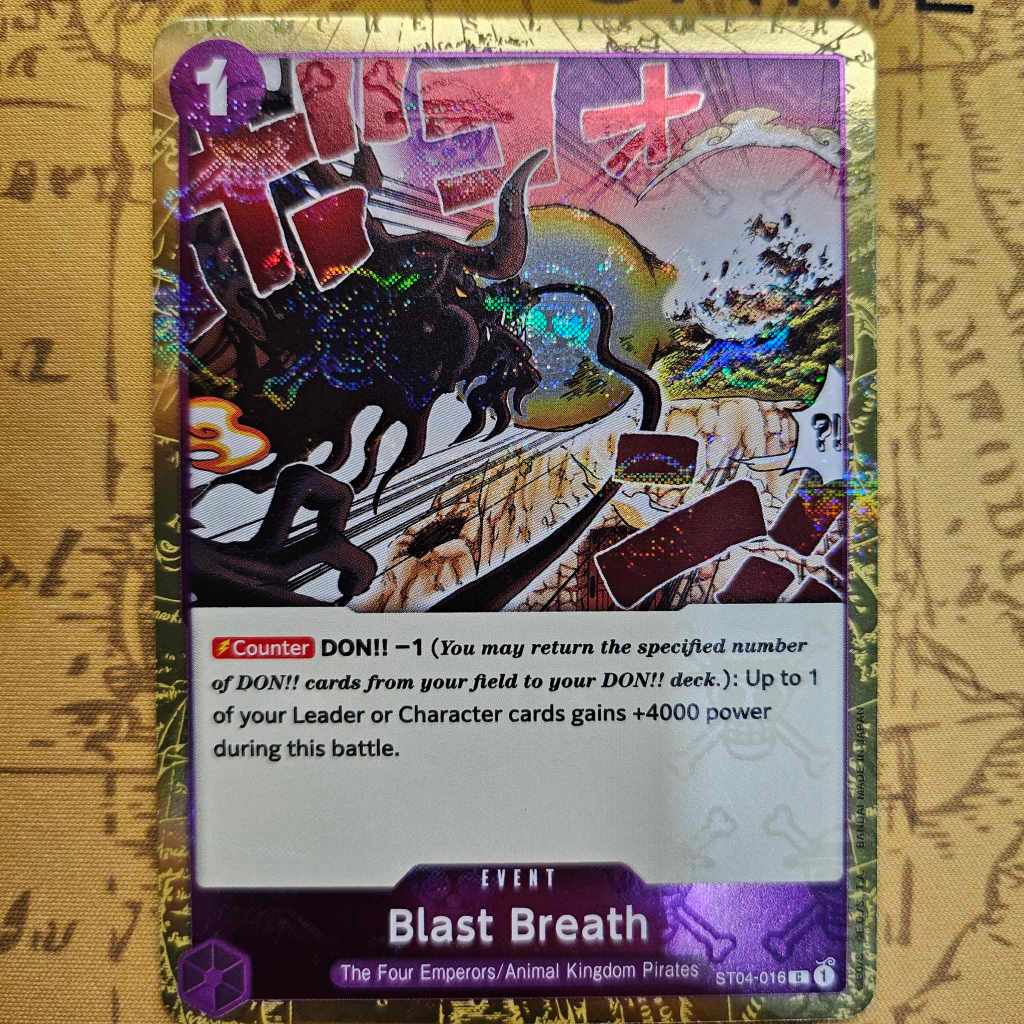One Piece TCG [ENGLISH] ST04016 C Blast Breath [PIRATE FLAG