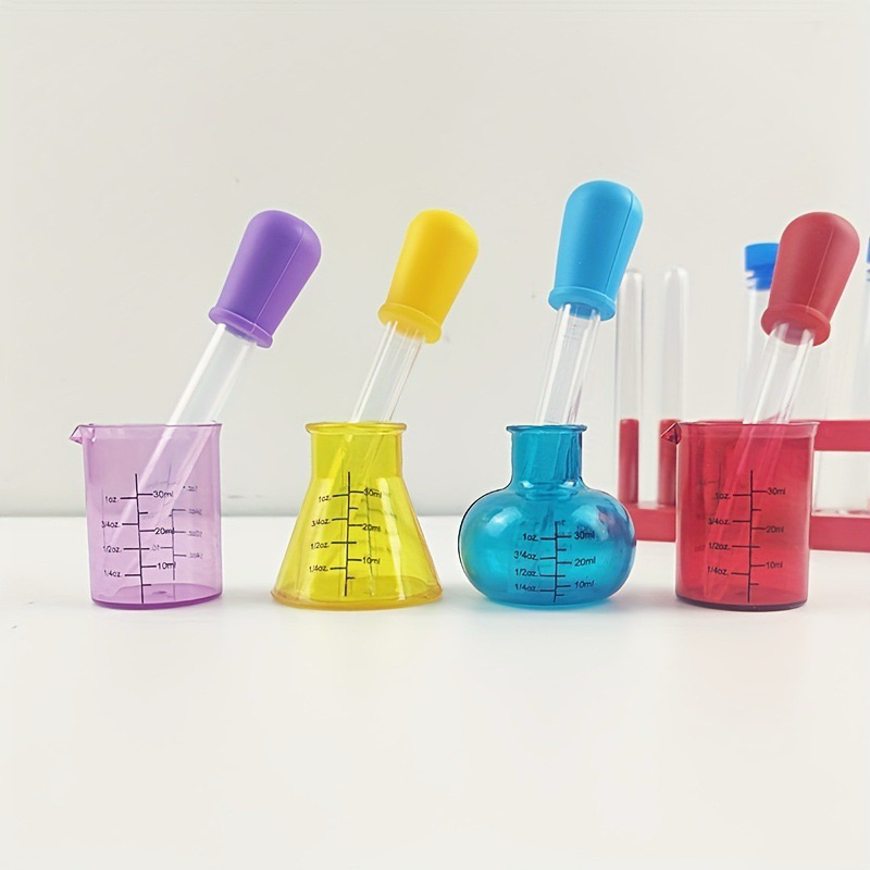 EducratePH Mini Measuring Cup Beak / Flask with Jumbo dropper Pouring ...