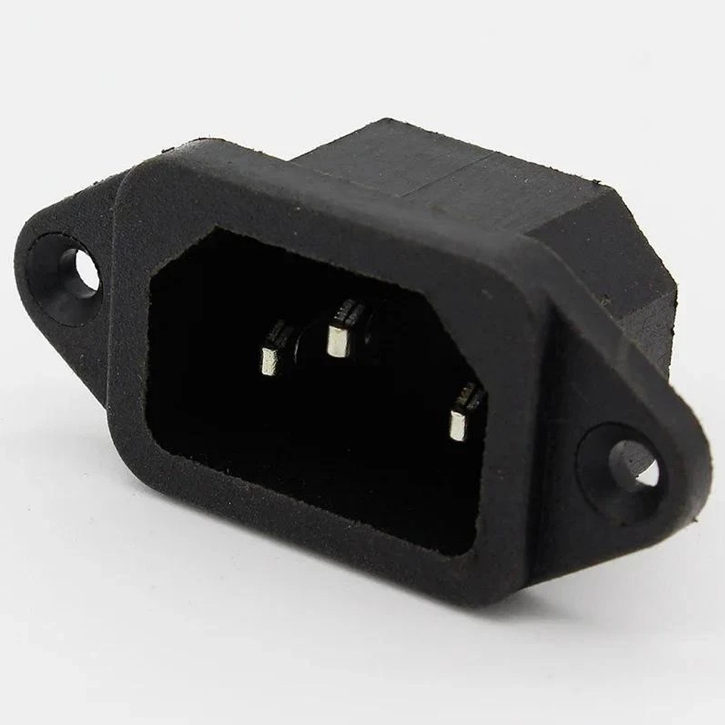SHOPOMATIC Rice Cooker Socket Replacement AC Power Socket 3 Pins 10A ...