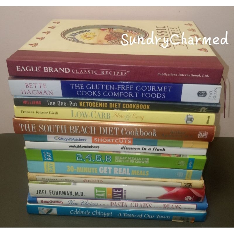 Assorted Cookbooks / Assorted Recipe Books (Hardbound/Paperback ...
