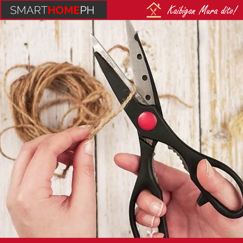 Smart Home PH Multi purpose Kitchen Scissors Shears Stainless Steel ...