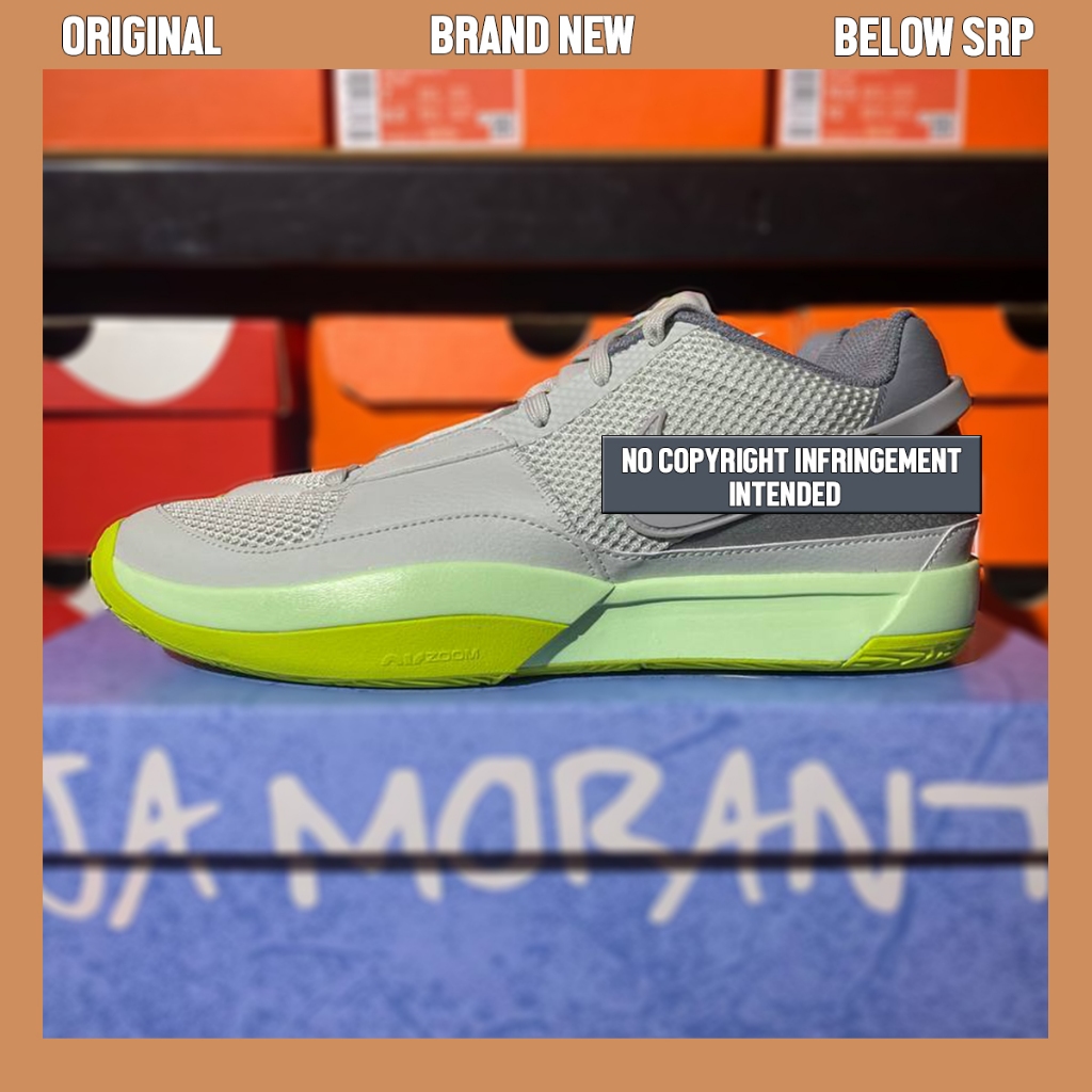 Original & Brand New JA 1 EP Basketball Shoes - Light Silver | Shopee ...