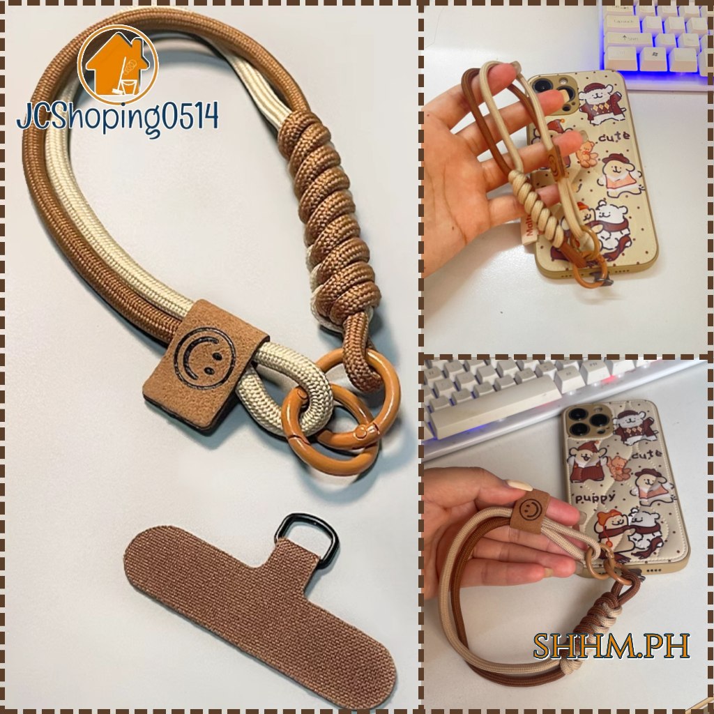 SHHM.PH 1pc New Universal Phone Lanyard Wristlet, Woven Nylon Phone ...