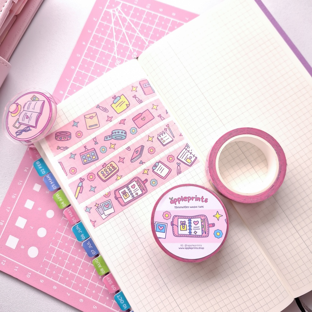 Planner Girl Essentials – Decorative Washi Tape for Journals & Planners ...