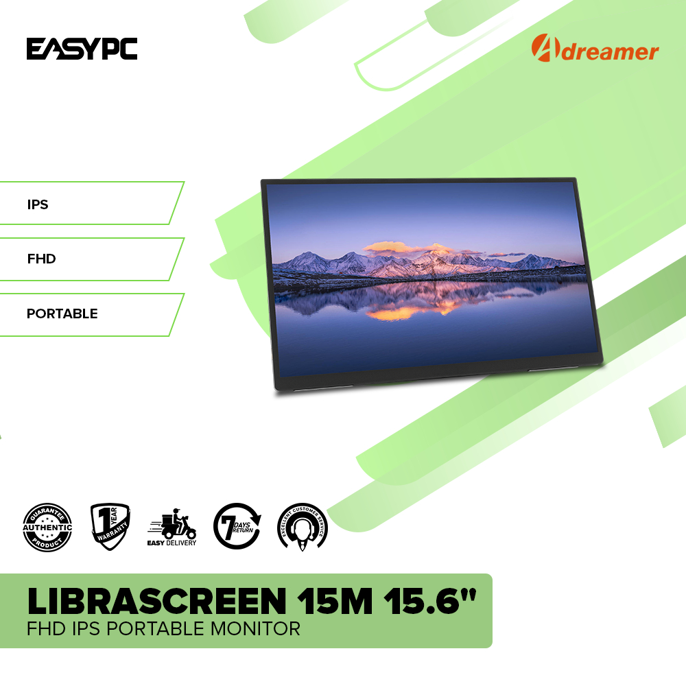 EasyPC | ADREAMER LibraScreen 15M or Leo 14 15.6 FHD IPS Portable ...