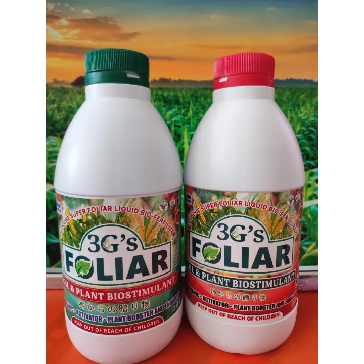 3Gs Japan Super Foliar Fertilizer Soil & Plant Growth Enhancer ...