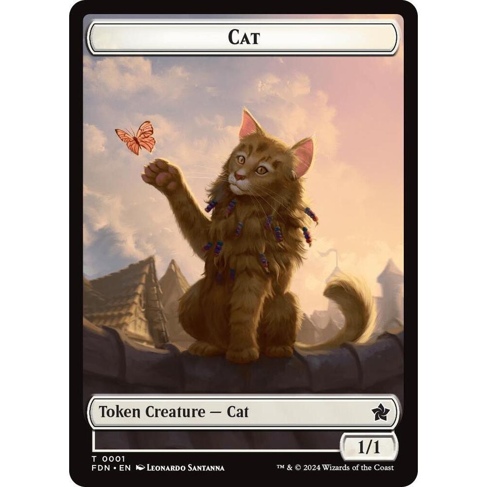 Cat (0001) // Cat (0002) Doubled-Sided Token - Foundations (FDN ...