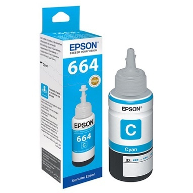 Epson 664 Genuine Original Ink Bottle Black Cyan Magenta Yellow T664 ...