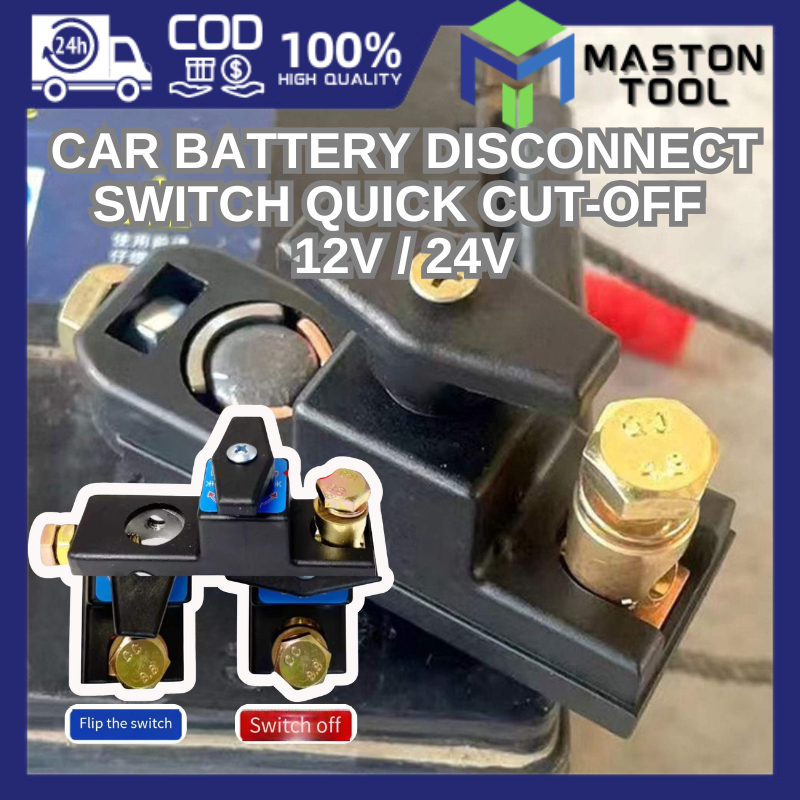 Car Battery Disconnect Switch Quick Cut Off V V Battery Terminal