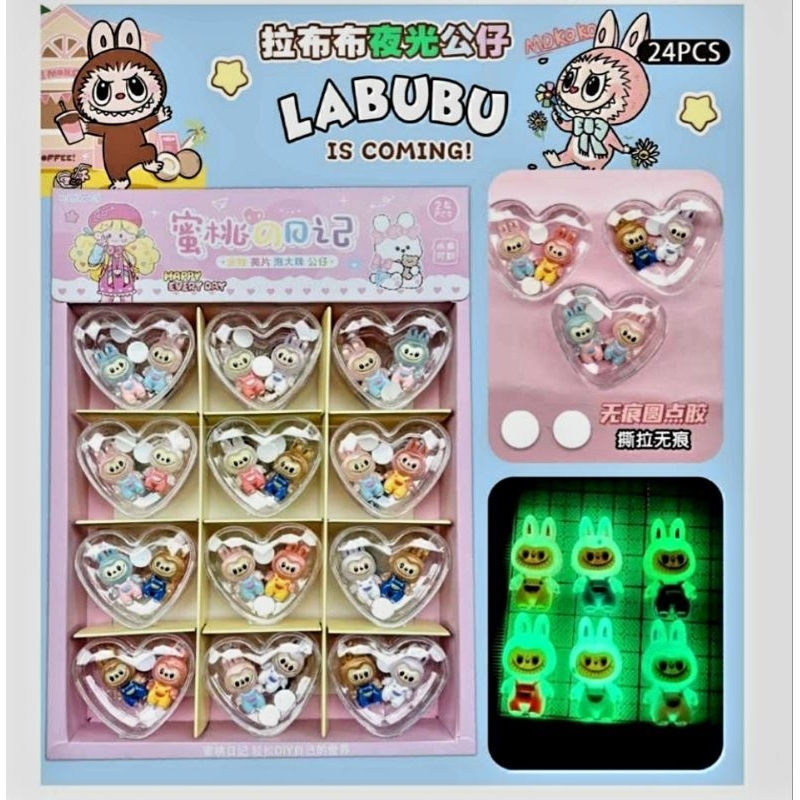 Labubu Heart W/ Light !!! 24pcs/Box | Shopee Philippines