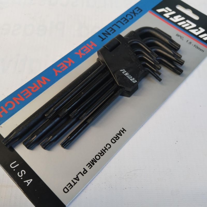 9pcs ALLEN WRENCH FLOWER FLYMAN ORIGINAL | Shopee Philippines