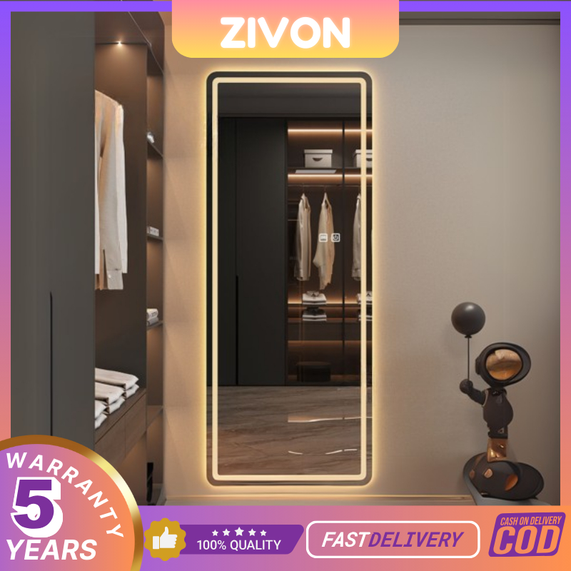 50/40/30*120cm Whole Body Mirror With Led Light Full Body Mirror Wall ...