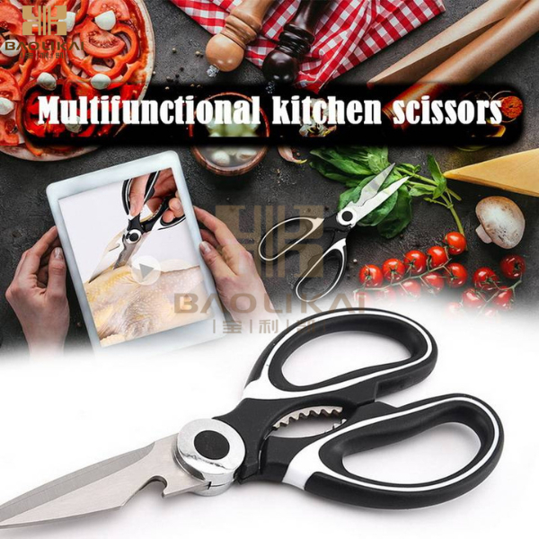 kitchen scissors multifunction stainless kitchen scissors | Shopee ...