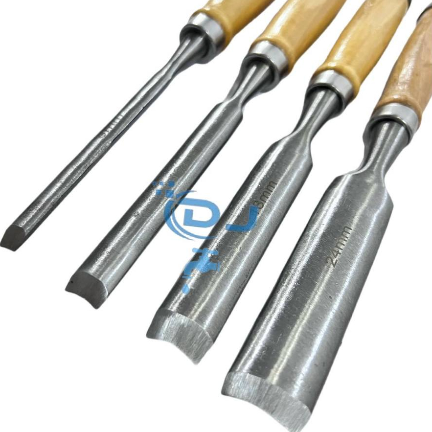 Woodworking Tool Set | 4-Piece DIY Gouge Chisel Kit for Home Carving ...