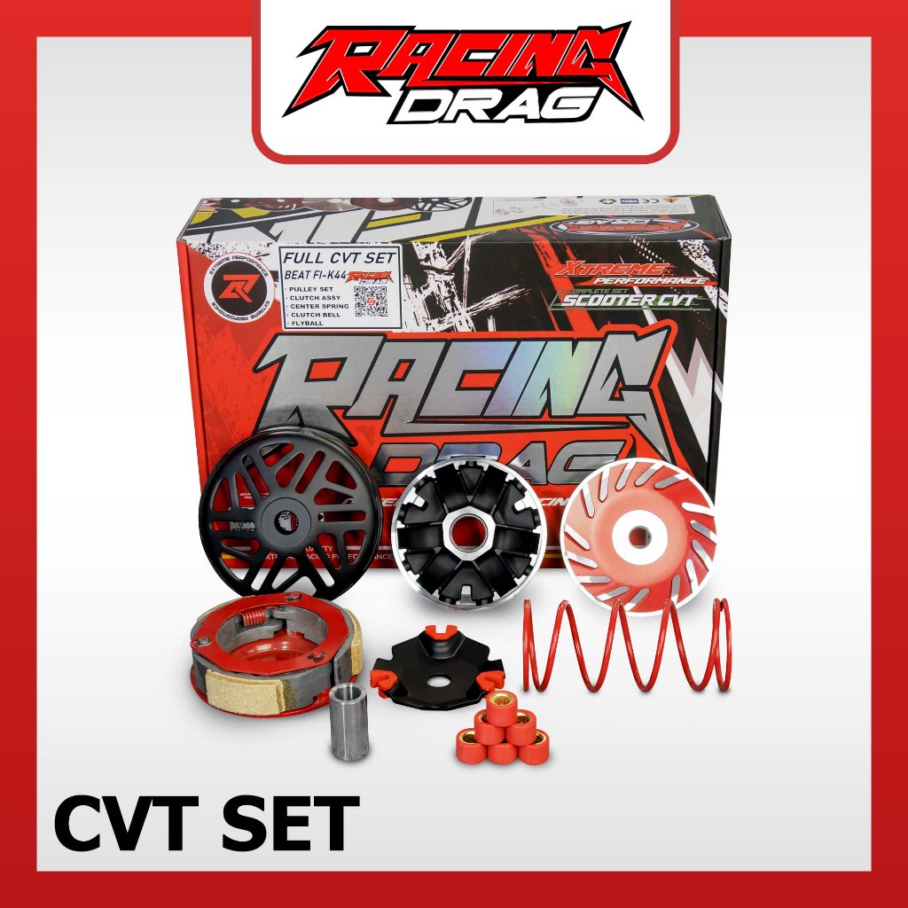 Racing Drag Motorcycle FULL CVT SET (SCOOTER CVT) | Shopee Philippines