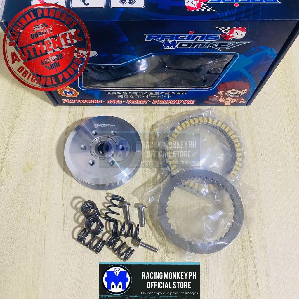 Racing Super Clutch Set +1 Lining (Wave 125) Racing Monkey | Shopee ...