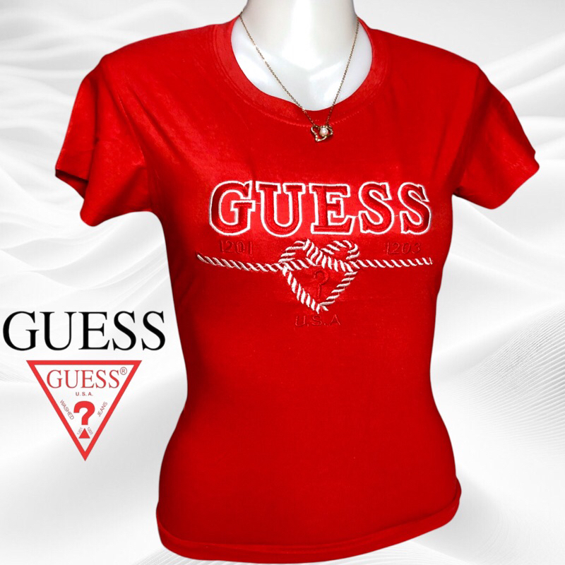 Guess sale t shirt online