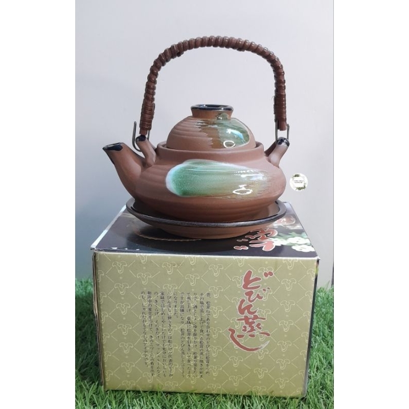 Japanese Matsutake Dobin Mushi Tea Pot Set Bnew | Shopee Philippines