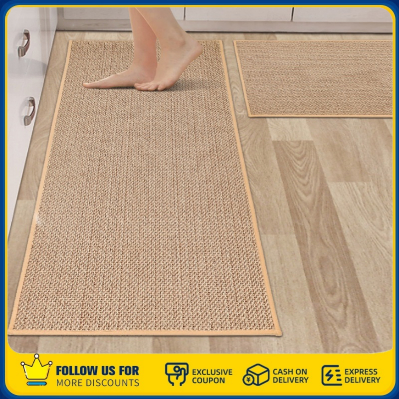 Kitchen floor mats, linen carpets, anti slip door mats, laundry room ...