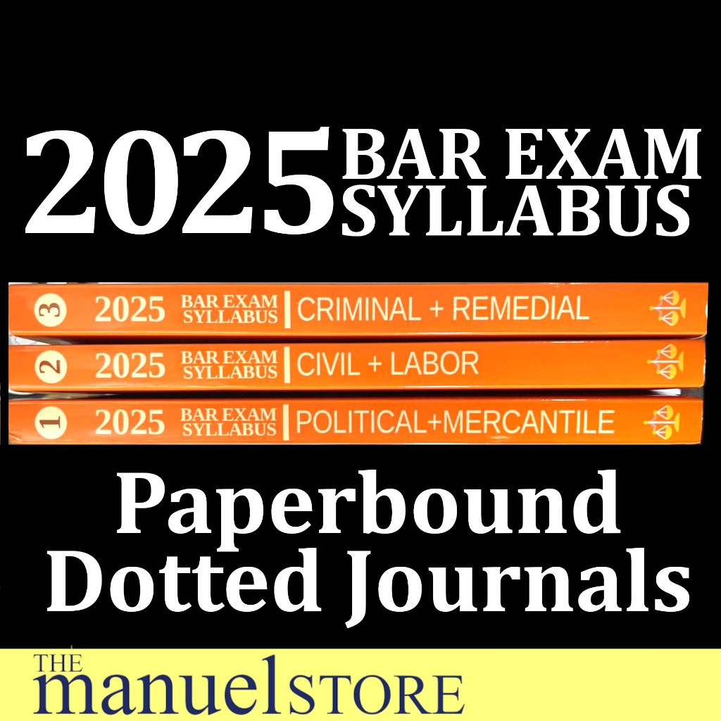 Bar Syllabus Journal (2025) Exam Outline Notebook Examination Justice