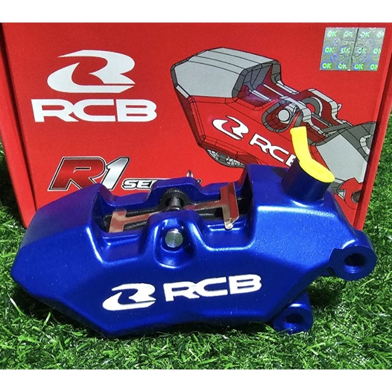 RCB R1 FRONT RIGHT CALIPER 4 PISTON FOR SNIPER 135 150 155 / NMAX ...