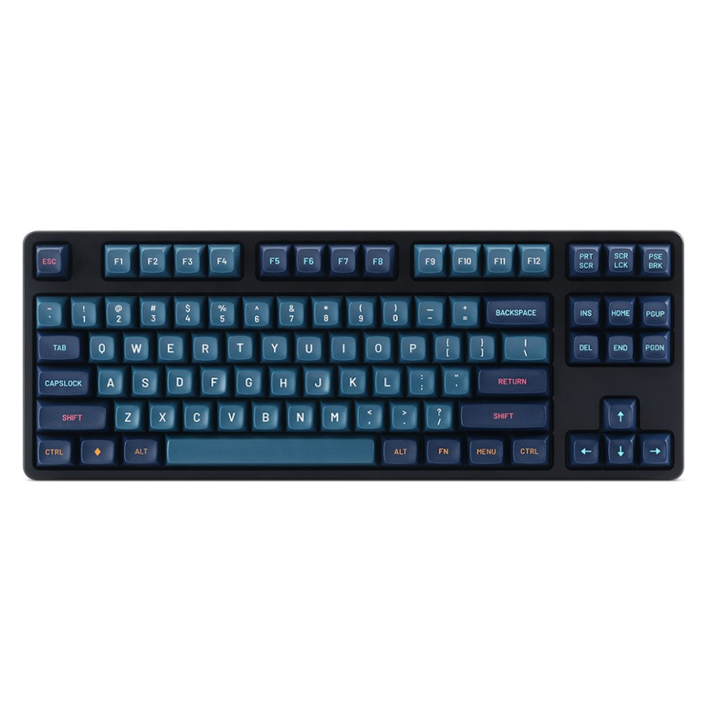 Drop Solarized Dark ABS Doubleshot MT3 Base Kit Keycaps Set for ...