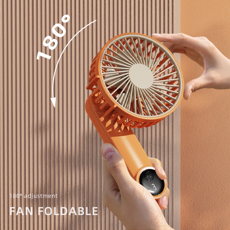 Portable Fan Handheld Foldable Small Fan Semiconductor Ice Mist ...