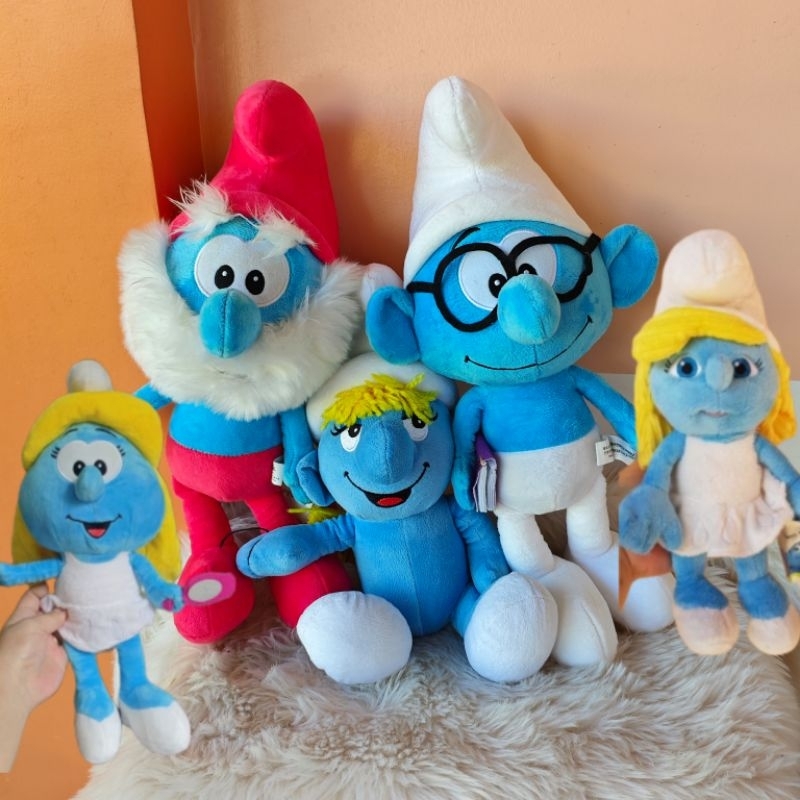The Smurfs Character Smurfette plush toy with tag Shopee Philippines
