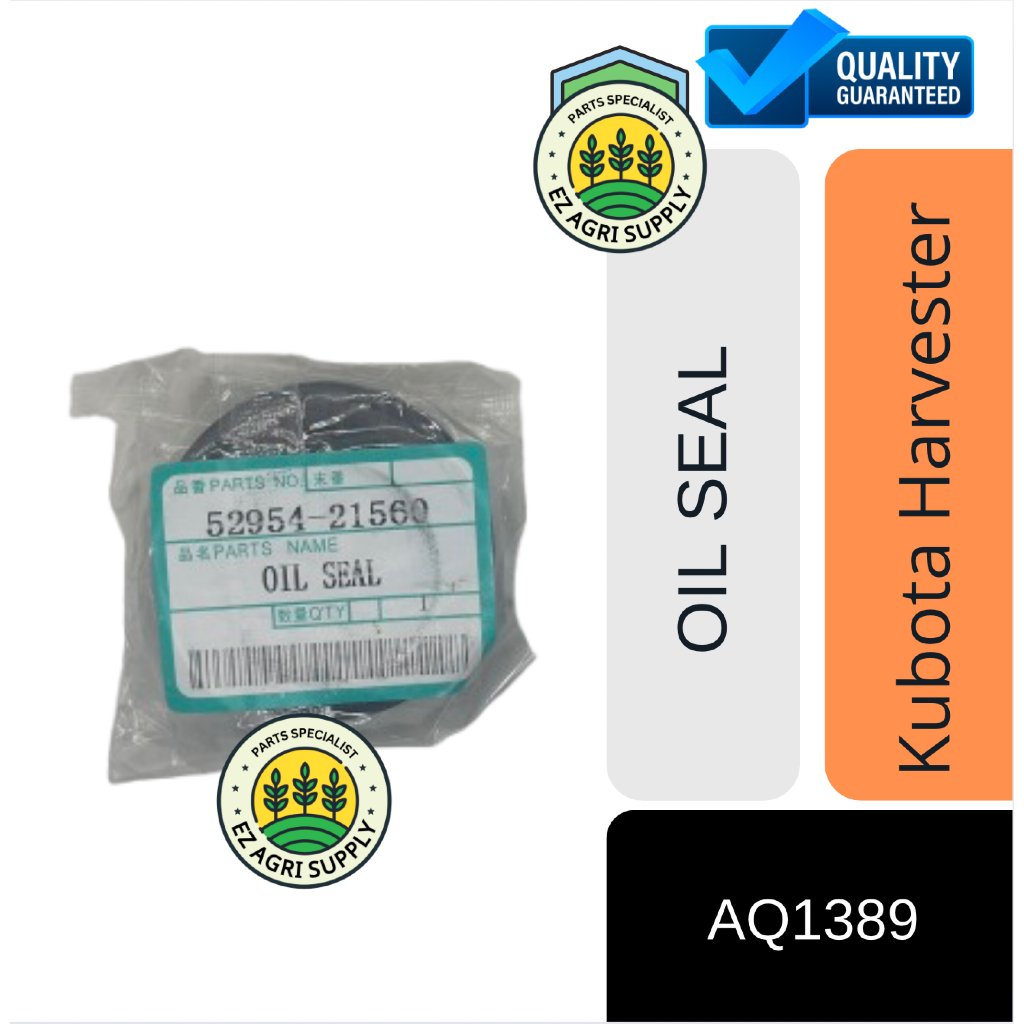 OIL SEAL ( Track Roller Lower) AQ1389 Kubota Harvester DC60 52954-21560 ...