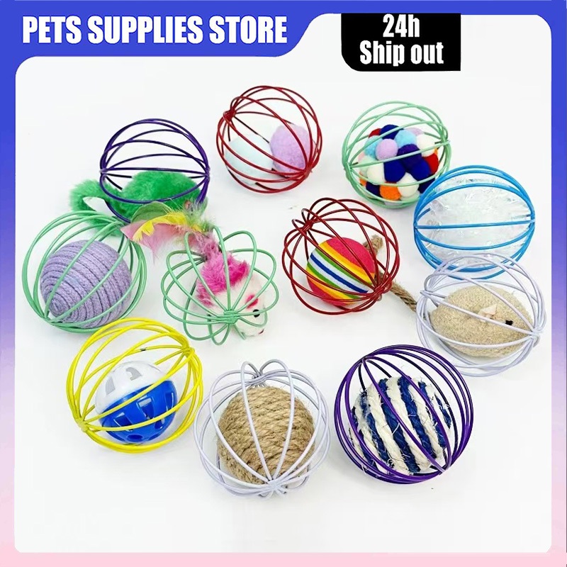 cat-toy-cat-mouse-toy-chasing-toy-plush-mouse-in-cage-pet-interactive
