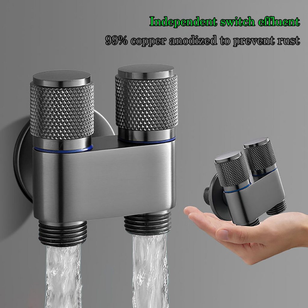 304 Stainless Steel Multi-Function Faucet Standard Spout Two Way Angle ...
