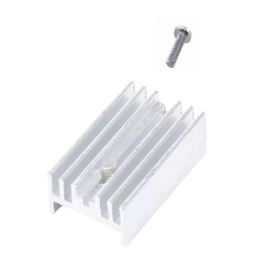 Heatsink TO-220 Radiator Aluminum heat sink 15x10x20 15x10x25 15x10x25 ...
